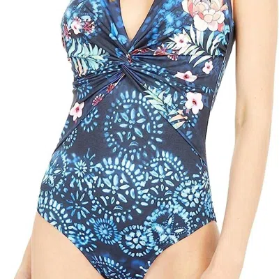 Johnny Was Annia Twist One Piece In Blue