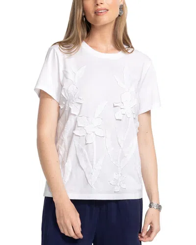 Johnny Was Antoinette T-shirt In Neutral