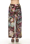 Johnny Was Arabella Silk Lounge Pant In Multi In Multi