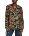 Johnny Was Audrey Silk Blouse