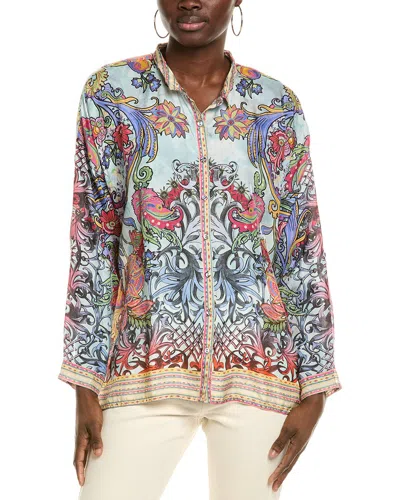 JOHNNY WAS AUDREY SILK BLOUSE
