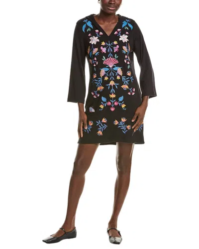 Johnny Was Beach Hoodie Dress In Black
