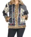 Johnny Was Beck Plaid Reversible Jacket In Becks Plaid In Gray