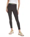 Johnny Was Bee Active High Waist Stripe Legging In Aki In Black