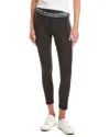 Johnny Was Bee Active High Waist Stripe Legging In Aki In Black