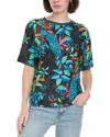 Shop Johnny Was Bee Active Oversize Crop T-shirt