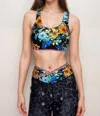 Johnny Was Bee Active Reversible Sports Bra In Multi