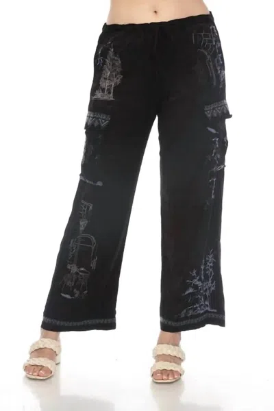 Johnny Was Bekki Pant Lumose In Black