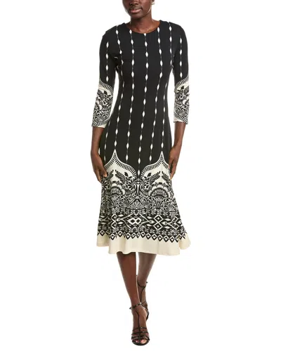 Johnny Was Bellamy Midi Dress In Black