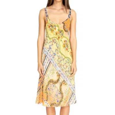 Johnny Was Biana Reversible Tank Dress In Multi In Yellow