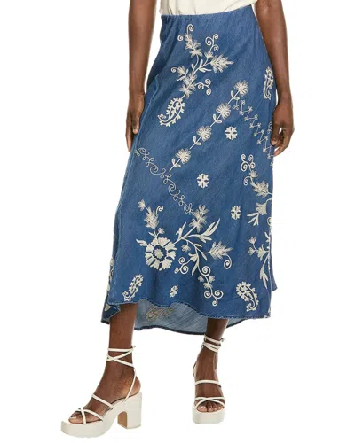 JOHNNY WAS BIAS MAXI SKIRT