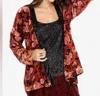 Johnny Was Billie Short Kimono Jacket In Multi In Brown