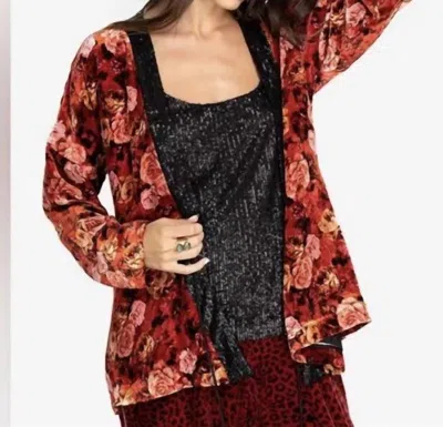 Johnny Was Billie Short Kimono Jacket In Multi