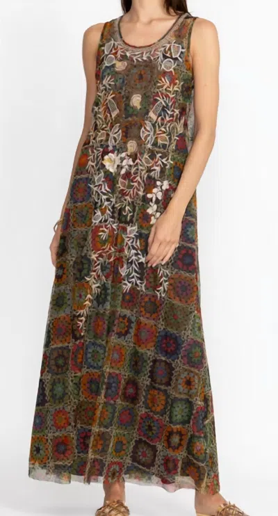 Johnny Was Bitola Mesh Dress In Multi