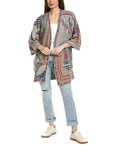 Johnny Was Biya Kimono Emily In Heather Grey In Gray