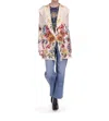 Johnny Was Biya Midi Hoodie Jadis In Ecru In Multi