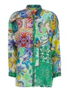 Johnny Was Blouse In Multicolor