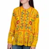 Johnny Was Bogota Blouse In Sunshine In Yellow