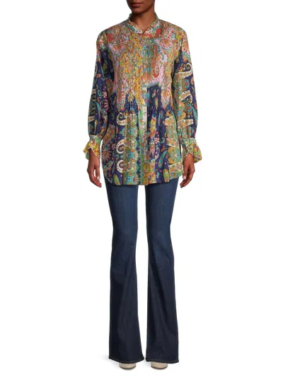 Johnny Was Braemar Kita Tunic In Multi
