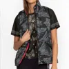 Johnny Was Braemar Puffer Vest (reversible) In Pealim Chani In Multi