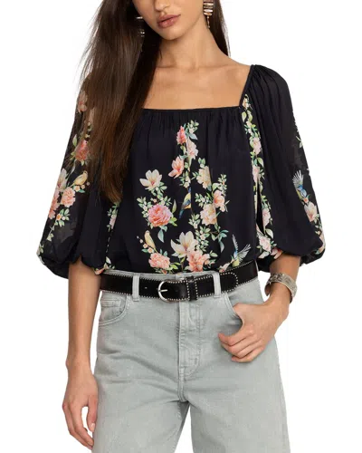 Johnny Was Byrdie Blouse In Black