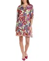 Johnny Was Calanthe Lace Up Dress In Multi