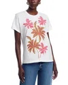 Johnny Was California Crewneck Tee In White