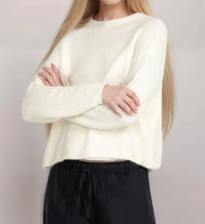 Johnny Was Calme Teddy Bear Crop In Tofu In Multi