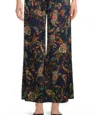 Johnny Was Axelle Wide Leg Plant In Comono Paisley In Blue