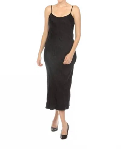 Johnny Was Cara Maxi Slip Dress In Black