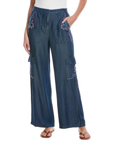 Johnny Was Cargo Pant In Blue