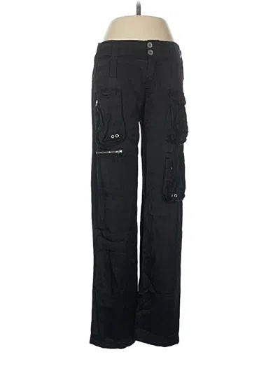 Pre-owned Johnny Was Cargo Pants In Black