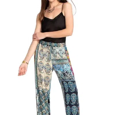 Johnny Was Carly Andromeda Pant In Multi In Blue