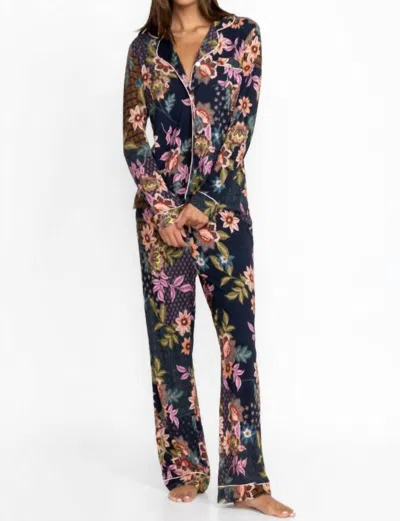 Johnny Was Carly Pajama Set In Delfino In Multi