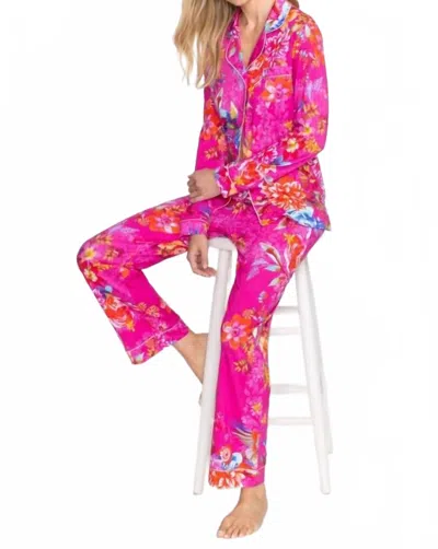 Johnny Was Carly Pj Set In Bca Dreamer In Pink