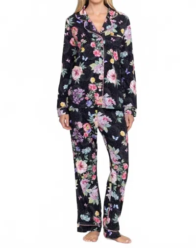 Johnny Was Carly Pj Set In Saint Ophelia In Black