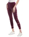 Johnny Was Cassia Velvet Legging In Purple