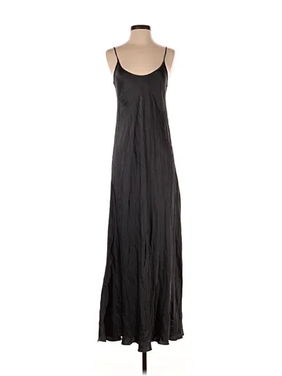 Pre-owned Johnny Was Casual Dress In Black