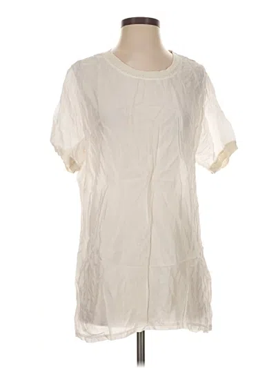 Pre-owned Johnny Was Casual Dress In Ivory