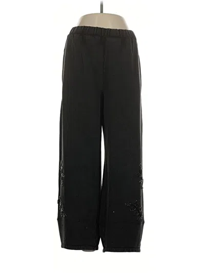 Pre-owned Johnny Was Casual Pants In Black
