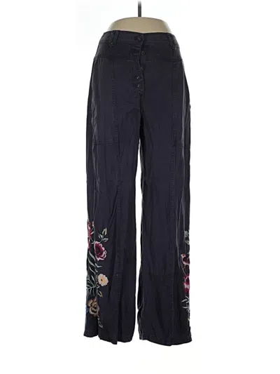 Pre-owned Johnny Was Casual Pants In Black