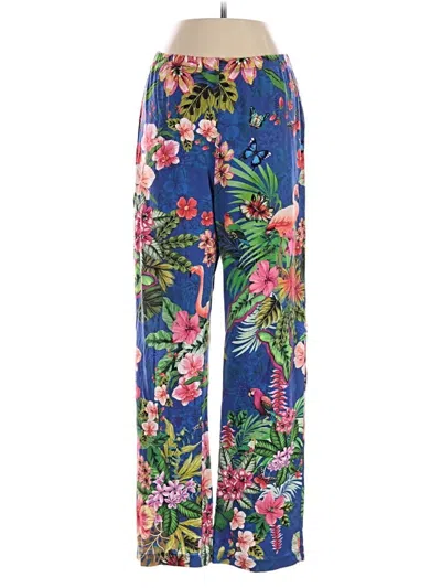 Pre-owned Johnny Was Casual Pants In Blue