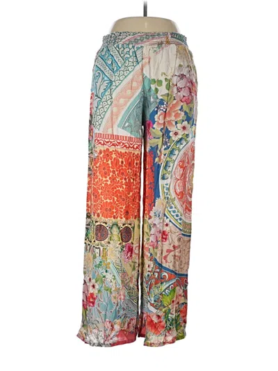 Pre-owned Johnny Was Casual Pants In Ivory