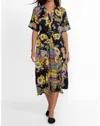 Johnny Was Catriona Dress In Meona Flower In Multi