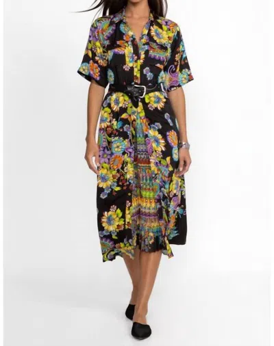 Johnny Was Catriona Dress In Meona Flower In Multi