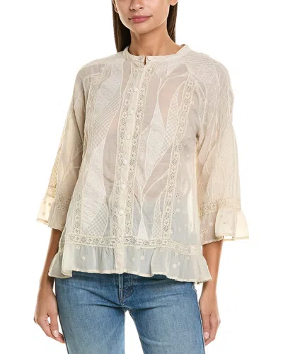 Johnny Was Chamylla Blouse In Neutral