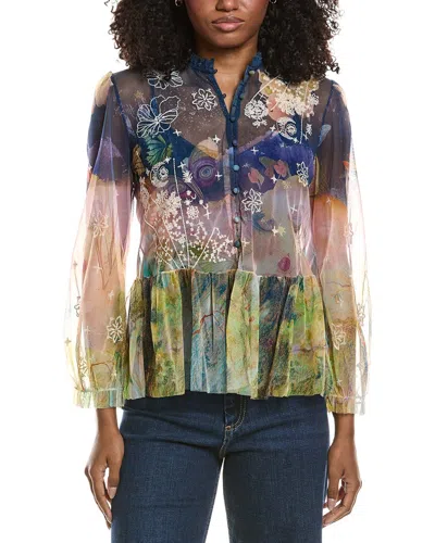 Johnny Was Charlot Blouse In Multi