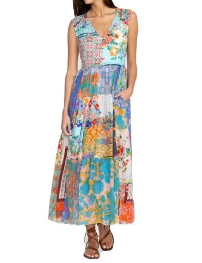 Pre-owned Johnny Was Cherika Natania Dress For Women In Multi