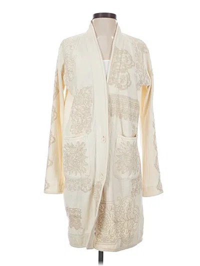 Pre-owned Johnny Was Coat In White