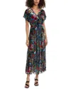 JOHNNY WAS CONNIE SILK-BLEND MAXI DRESS